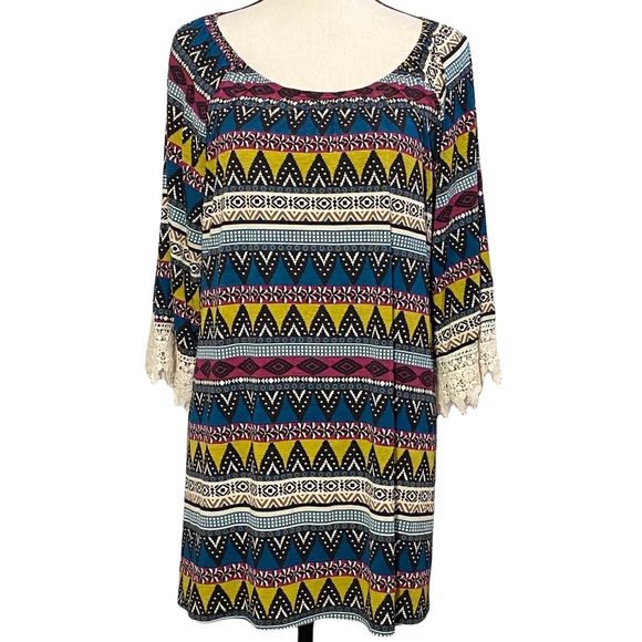 Yeatts Blouse 1X Crochet Sleeve - Picture 1 of 5